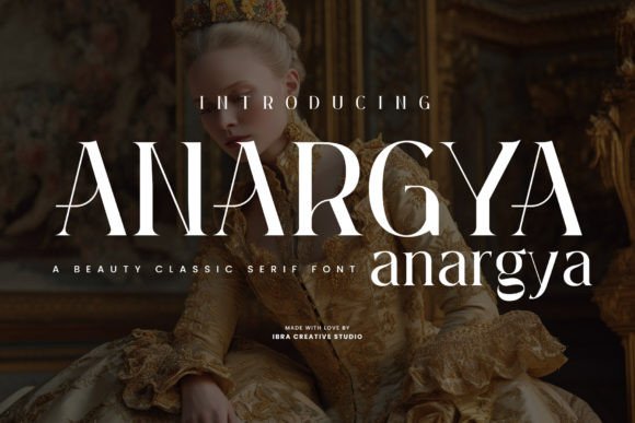 Anargya: A Serif Typeface for Editorial Calm