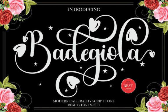 Badegiola: A Script Font That Breathes Quiet Confidence