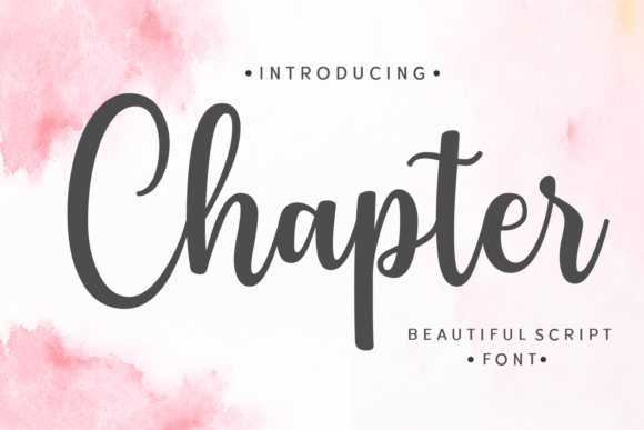 Chapter: A Script Font That Makes Your Campaigns Instantly Recognizable