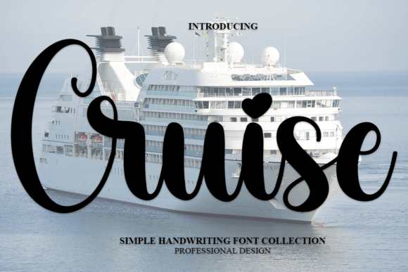 Cruise Handwritten Font for Campaign Visuals