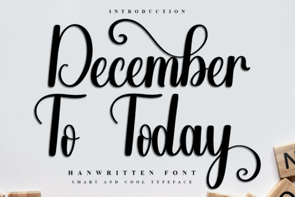 December to Day: A Festive Script Font for Scroll-Stopping Campaigns