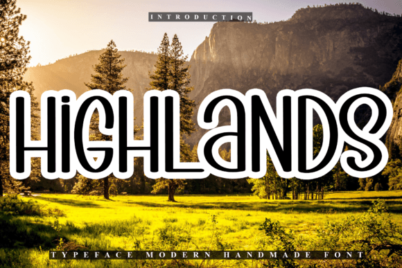 Highlands: A Festive Script Font That Makes Holiday Campaigns Instantly Recognizable