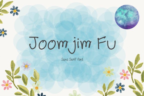Joomjim Fu: A Playful Handwritten Font That Elevates Real Small Business Branding