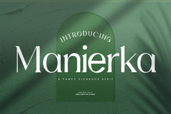 Manierka: The Serif Font That Makes Your Campaign Stand Out