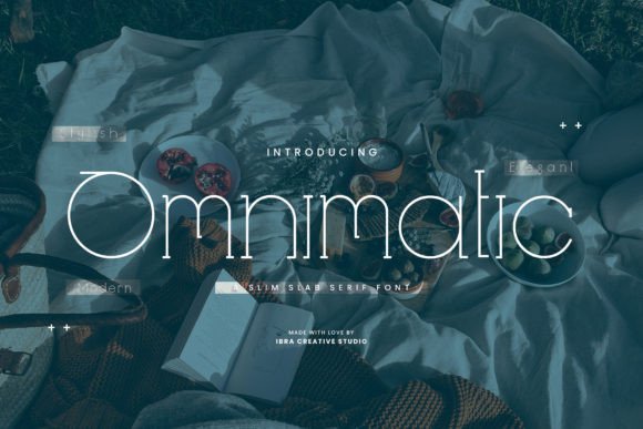 Omnimatic: A Slim Serif That Cuts Through the Feed