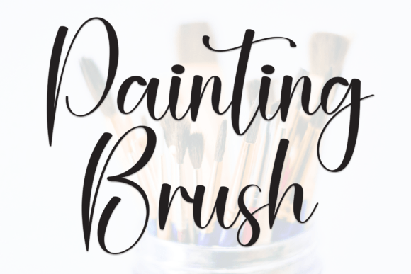 Painting Brush: A Timeless Script Font for Brand Identity