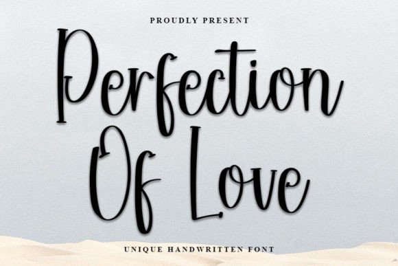 Perfection of Love: A Festive Script Font That Elevates Your Brand