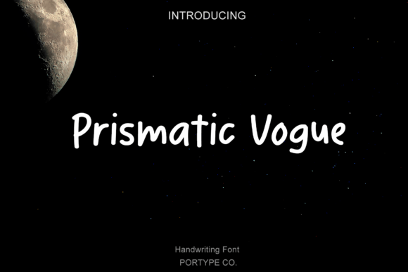 Prismatic Vogue: A Handcrafted Script Font for Scroll-Stopping Brand Content