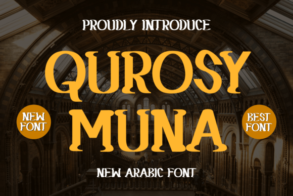 Qurosy Muna: A Script Font That Earns Its Place