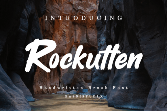 Rockutten: A Handwritten Font That Earns Its Place in Real Campaigns