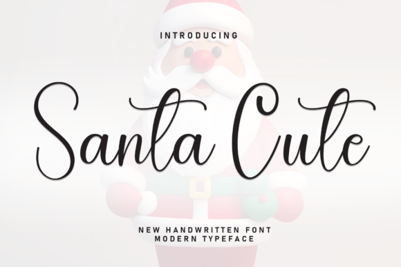 Santa Cute: A Handwritten Font That Makes Your Brand Feel Warm & Welcoming