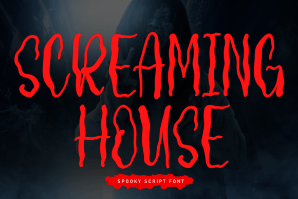 Screaming House: A Playful Display Font for Digital Brand Moments