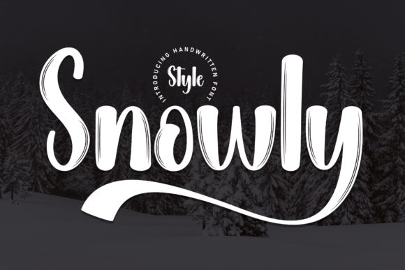 Snowly: An Elegant Script Font for Brand Moments That Matter