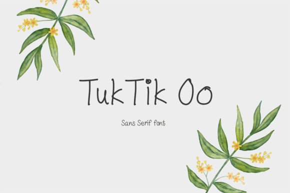 Tuktik Oo: The Handwritten Font That Makes Your Campaign Feel Human
